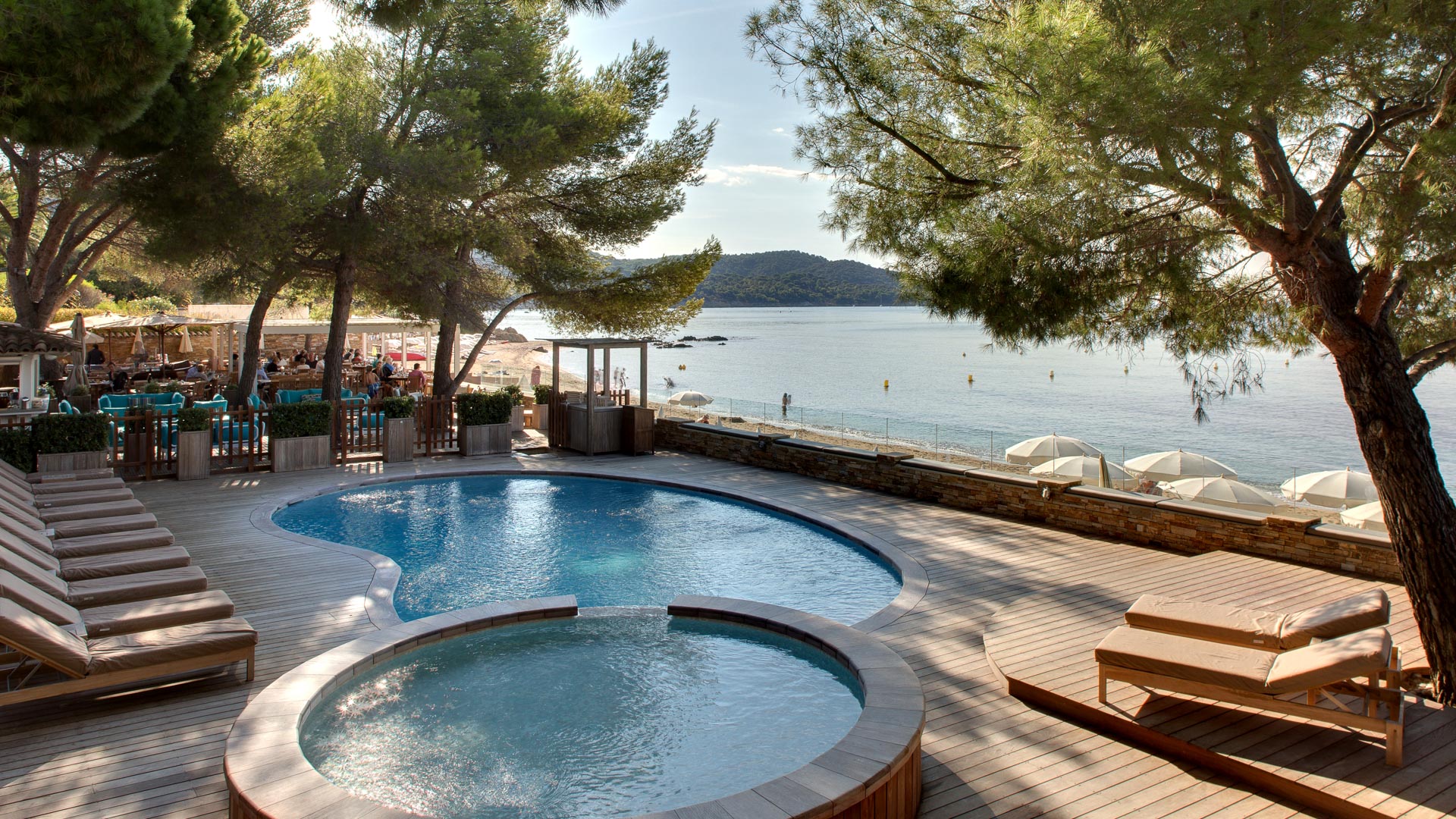 Hotel de luxe en Méditerranée - La Pinède Plage