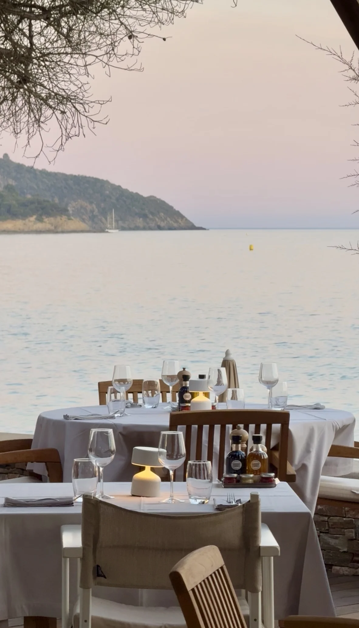 Vivez l'expérience d'un dîner face à la Méditerranée